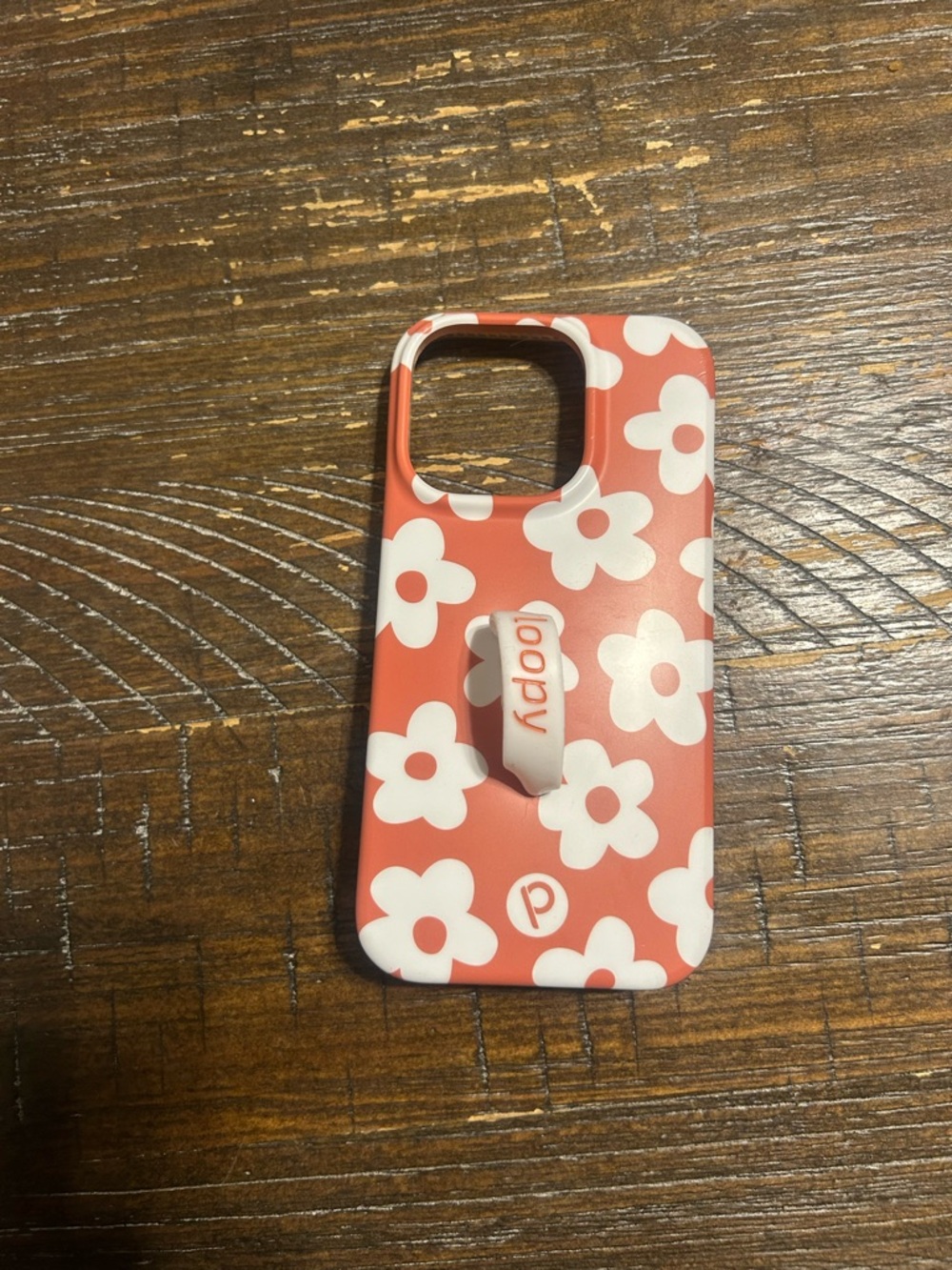 Loopy Case Coral Floral Phone Case with Loop Grip